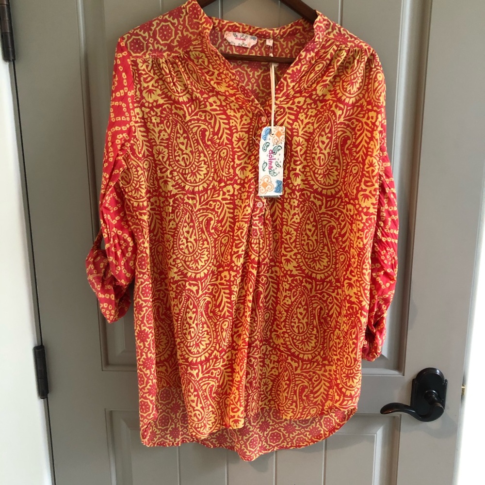 Dolma Buttoned Tunic